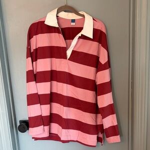 Old Navy Striped Rugby Shirt